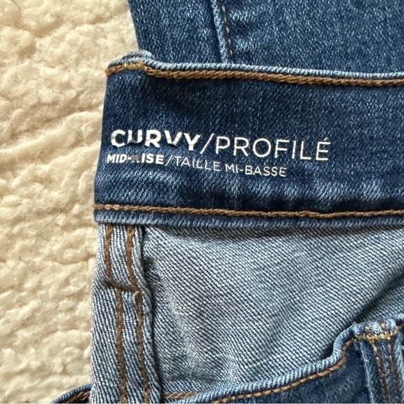 Women’s Jeans 2 Pair Size 10 & 10P Gloria Vanderbilt Old Navy Red Med Wash - Picture 2 of 7